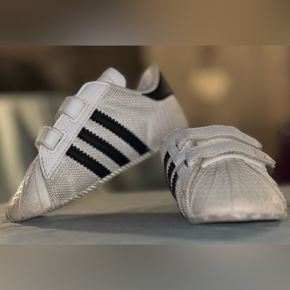 Superstar Crib Adidas 3K toddlers shoes size 5K